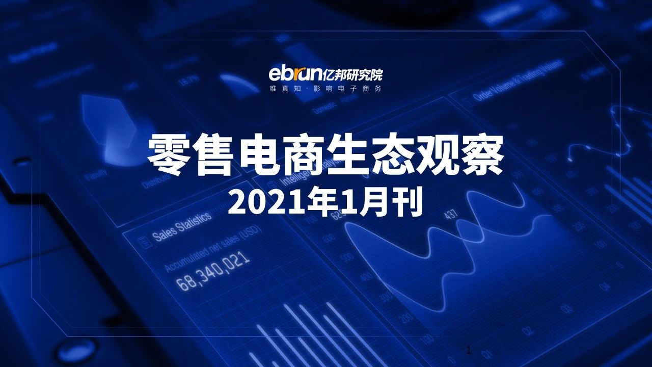 億邦動力研究院發布《零售電商生態觀察》1月刊